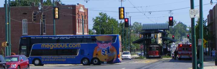 Coach USA Megabus Van Hool Astromega DD036